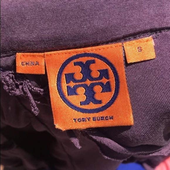 Tory Burch Feldspar Plum Silk Dress Small - Picture 5 of 7